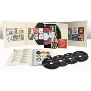 Eddie Piller Presents: The Mod Top 100 4CD Deluxe Gatefold Packaging Eddie Piller Presents: The Mod Top 100 4CD Deluxe Gatefold Packaging