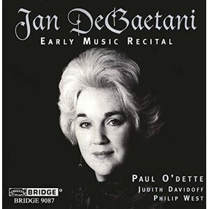 Jan DeGaetani: Early Music Recital Jan DeGaetani: Early Music Recital