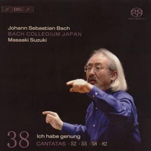 Bach: Cantatas, Vol 38 (BWV 52, 55, 58, 82) /Bach Collegium Japan · Suzuki Bach: Cantatas, Vol 38 (BWV 52, 55, 58, 82) /Bach Collegium Japan · Suzuki