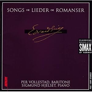 Grieg Songs Grieg Songs