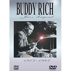 Alfred Music Buddy Rich -- Jazz Legend (1917-1987): Transcriptions and Analysis of the World's Greatest Drummer (DVD) Alfred Music Buddy Rich -- Jazz Legend (1917-1987): Transcriptions and Analysis of the World's Greatest Drummer (DVD)
