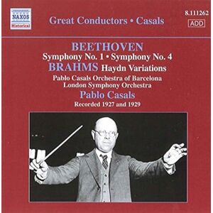 BEETHOVEN: Symphonies Nos. 1 and 4 / BRAHMS: Variations on a Theme by Haydn BEETHOVEN: Symphonies Nos. 1 and 4 / BRAHMS: Variations on a Theme by Haydn