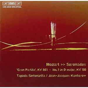 Serenades: Gran Partita Kv361, No. 1 in D Major Serenades: Gran Partita Kv361, No. 1 in D Major