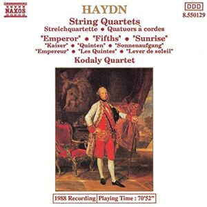 Haydn: String Quartets 61, 62, 63 (Emperor, Fifths, Sunrise) Haydn: String Quartets 61, 62, 63 (Emperor, Fifths, Sunrise)