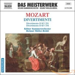 Mozart: Divertimenti KV 251 & 334 Mozart: Divertimenti KV 251 & 334
