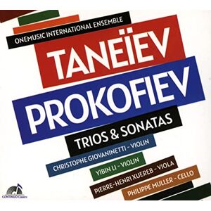 TANEIEV-PROKOFIEV: TRIO SONATA TANEIEV-PROKOFIEV: TRIO SONATA