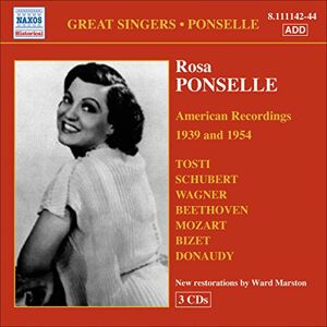 V. 6 GREAT SINGERS: PONSELLE V. 6 GREAT SINGERS: PONSELLE