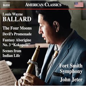 Louis Wayne Ballard: The Four Moons; Devil's Promenade; Fantasy Aborigine No. 3 "Kokopelli"; Scenes from Indian Life Louis Wayne Ballard: The Four Moons; Devil's Promenade; Fantasy Aborigine No. 3 "Kokopelli"; Scenes from Indian Life