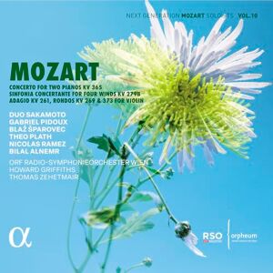 Mozart: Concerto for Two Pianos KV 365, Sinfonia concertante Mozart: Concerto for Two Pianos KV 365, Sinfonia concertante