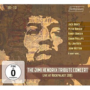 The Jimi Hendrix Tribute Concert Live At Rockpalast 1991 (2CD+DVD) The Jimi Hendrix Tribute Concert Live At Rockpalast 1991 (2CD+DVD)