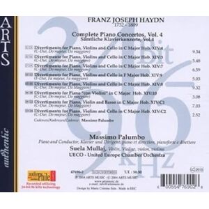 Haydn Piano Concertos, Vol 4 Haydn Piano Concertos, Vol 4