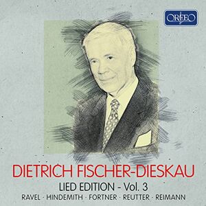 Dietrich Fischer-Dieskau: Lied Edition, Vol. 3 Dietrich Fischer-Dieskau: Lied Edition, Vol. 3