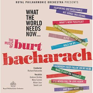 Burt Bacharach: What The World Needs Now Burt Bacharach: What The World Needs Now