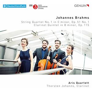 Johannes Brahms: String Quartet No. 1, Clarinet Quintet, Op. 115 Johannes Brahms: String Quartet No. 1, Clarinet Quintet, Op. 115