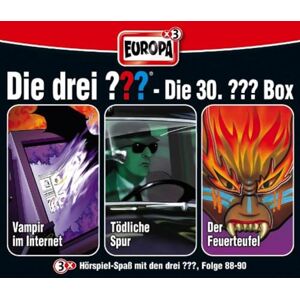 Die drei ??? Box 30. Folgen 88 90 (drei Fragezeichen) 3 CDs Die drei ??? Box 30. Folgen 88 90 (drei Fragezeichen) 3 CDs
