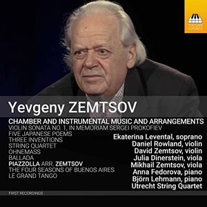 Yevgeny Zemtsov: Chamber & Instrumental Music & Arrangements Yevgeny Zemtsov: Chamber & Instrumental Music & Arrangements