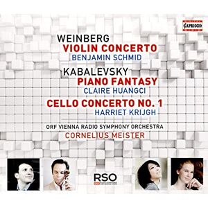 Mieczys?aw Weinberg: Violin Concerto, Dmitry Kabalevsky: Piano Fantasy, Cello Concerto No. 1 Mieczys?aw Weinberg: Violin Concerto, Dmitry Kabalevsky: Piano Fantasy, Cello Concerto No. 1