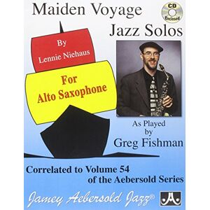 Lennie Niehaus Vol. 54 Maiden Voyage Alto Sax Solos Lennie Niehaus Vol. 54 Maiden Voyage Alto Sax Solos