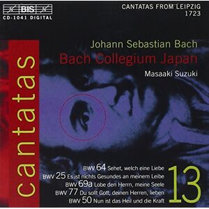 Bach: Cantatas, Vol 13 (BWV 64, 25, 69a, 77, 50) /Concerto Palatino · Bach Collegium Japan · Suzuki Bach: Cantatas, Vol 13 (BWV 64, 25, 69a, 77, 50) /Concerto Palatino · Bach Collegium Japan · Suzuki