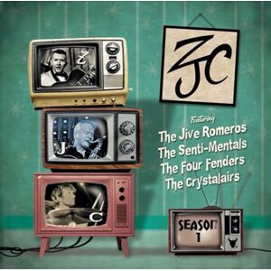 ZJC Season 1, Rock 'n' Roll & Doo-Wop EP, 4 Tracks featuring The Jive Romeros, The Senti-Mentals, The Four Fenders, The Crystalairs, 2-Disc Coloured Vinyl ZJC Season 1, Rock 'n' Roll & Doo-Wop EP, 4 Tracks featuring The Jive Romeros, The Senti-Mentals, The Four Fenders, The Crystalairs, 2-Disc Coloured Vinyl