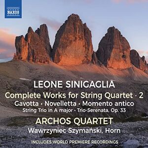 Leone Sinigaglia: Complete Works for String Quartet, Vol. 2 Gavotta; Novelletta; Momento antico; String Trio in A major; Trio-Serenata, Op. 33 Leone Sinigaglia: Complete Works for String Quartet, Vol. 2 Gavotta; Novelletta; Momento antico; String Trio in A major; Trio-Serenata, Op. 33