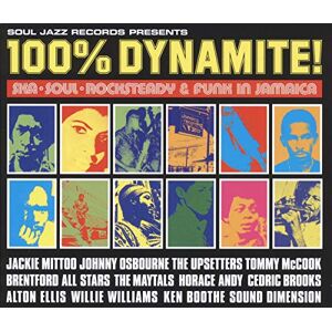 Soul Jazz Records Presents: 100% Dynamite!: Ska, Soul, Rocksteady & Funk In Jamaica Soul Jazz Records Presents: 100% Dynamite!: Ska, Soul, Rocksteady & Funk In Jamaica