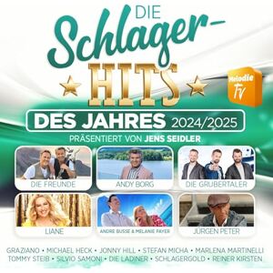 Die Schlager-Hits des Jahres 2024/2025 Präsentiert Von Jens Seidler Die Schlager-Hits des Jahres 2024/2025 Präsentiert Von Jens Seidler