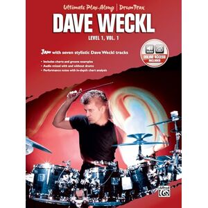 Dave Weckl Ultimate Play-Along Trax: Level 1 Volume 1 with CD: Jam with 7 Stylistic Tracks (Ultimate Play-along Series) Dave Weckl Ultimate Play-Along Trax: Level 1 Volume 1 with CD: Jam with 7 Stylistic Tracks (Ultimate Play-along Series)