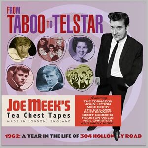 1962 FROM TABOO TO TELSTAR HITS, MISSES, OUTTAKES, DEMOS AND MORE 3CD CLAMSHELL BOX 1962 FROM TABOO TO TELSTAR HITS, MISSES, OUTTAKES, DEMOS AND MORE 3CD CLAMSHELL BOX