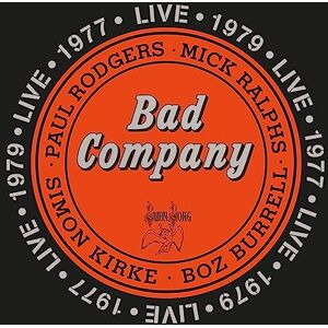 Bad Company Live 1977 & 1979 (2CD) Bad Company Live 1977 & 1979 (2CD)