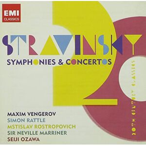 Stravinsky: Symphony in Three Movements; Violin Concerto; Symphonies of Wind Instruments; Capriccio for piano & orchestra; Pulcinella etc Stravinsky: Symphony in Three Movements; Violin Concerto; Symphonies of Wind Instruments; Capriccio for piano & orchestra; Pulcinella etc