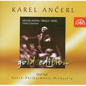 Karel Ancerl Gold Edition, Vol 3. Mendelssohn Violin Concerto No.2. Bruch Violin Concerto No.1. Berg Violin Concerto 'To the Memory of an Angel'. Karel Ancerl Gold Edition, Vol 3. Mendelssohn Violin Concerto No.2. Bruch Violin Concerto No.1. Berg Violin Concerto 'To the Memory of an Angel'.