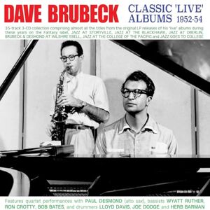 Classic 'Live' Albums 1952-54 Classic 'Live' Albums 1952-54