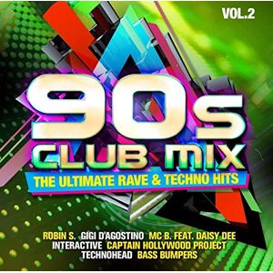 90s Club Mix Vol. 2 The Ultimative Rave & Techno (2cd) 90s Club Mix Vol. 2 The Ultimative Rave & Techno (2cd)