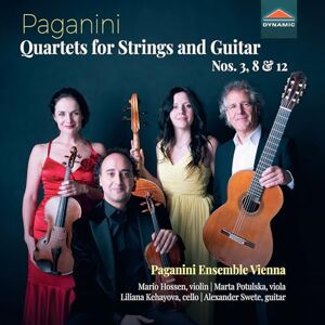 Nicolo Paganini: Quartets for Strings and Guitar Nos. 3, 8 & 12 Nicolo Paganini: Quartets for Strings and Guitar Nos. 3, 8 & 12