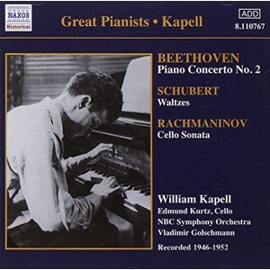 Beethoven Piano Concerto No 2; Schubert Piano Pieces; Rachmaninov Cello Sonata Beethoven Piano Concerto No 2; Schubert Piano Pieces; Rachmaninov Cello Sonata