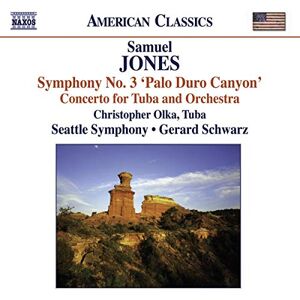 JONES, S: SYMPHONY NO.3/ TUBA CONCERTO JONES, S: SYMPHONY NO.3/ TUBA CONCERTO