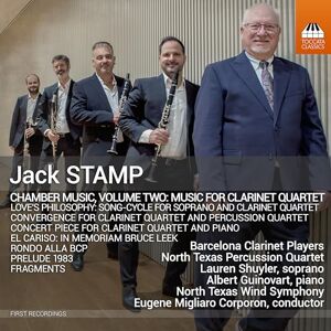 Jack Stamp: Chamber Music: Music For Clarniet Quartet Jack Stamp: Chamber Music: Music For Clarniet Quartet