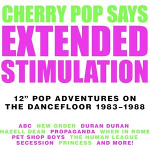 EXTENDED STIMULATION 12" POP ADVENTURES ON THE DANCEFLOOR 1983-1988 4CD CLAMSHELL BOX EXTENDED STIMULATION 12" POP ADVENTURES ON THE DANCEFLOOR 1983-1988 4CD CLAMSHELL BOX