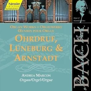 Bach: Organ works Ohrdruf, Lüneburg & Arnstadt (Edition Bachakademie Vol 87) /Marcon Bach: Organ works Ohrdruf, Lüneburg & Arnstadt (Edition Bachakademie Vol 87) /Marcon