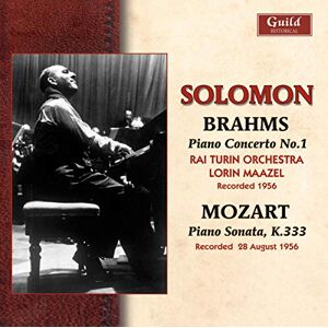 Johannes Brahms, Wolfgang Amadeus Mozart: Solomon plays Johannes Brahms & Mozart Johannes Brahms, Wolfgang Amadeus Mozart: Solomon plays Johannes Brahms & Mozart