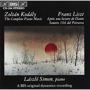Kodály/Liszt: Piano Works Kodály/Liszt: Piano Works