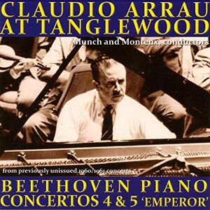 Piano Concertos 4 & 5 Claudio Arrao Muhcn / Monteaux Piano Concertos 4 & 5 Claudio Arrao Muhcn / Monteaux