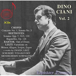 Dino Ciani Vol. 2: Chopin Piano Concerto No. 1 Paris 1971, Recitals1961 73 Dino Ciani Vol. 2: Chopin Piano Concerto No. 1 Paris 1971, Recitals1961 73