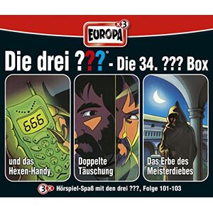 Die drei ??? Box 34. Folgen 101 103 (Fragezeichen) 3 CDs Die drei ??? Box 34. Folgen 101 103 (Fragezeichen) 3 CDs