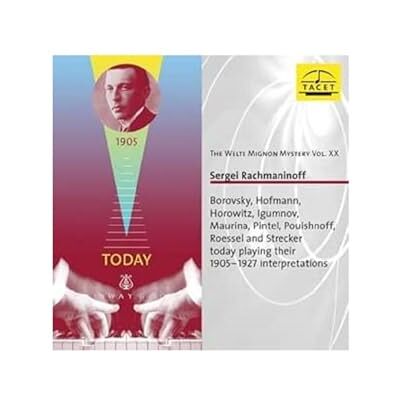 The Welte Mignon Mystery Volume 20 The Welte Mignon Mystery Volume 20