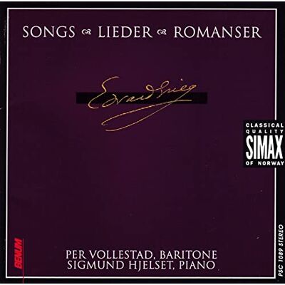 Grieg Songs Grieg Songs