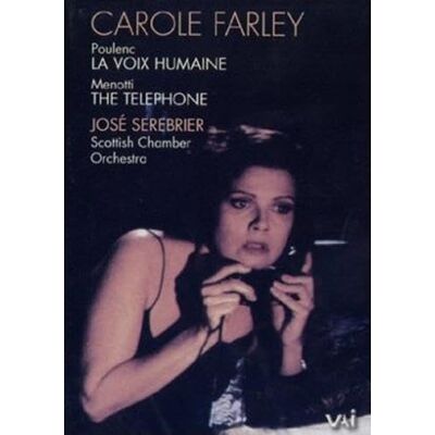 Carole Farley La Voix Humaine The Telephone DVD - DVD Carole Farley La Voix Humaine The Telephone DVD - DVD