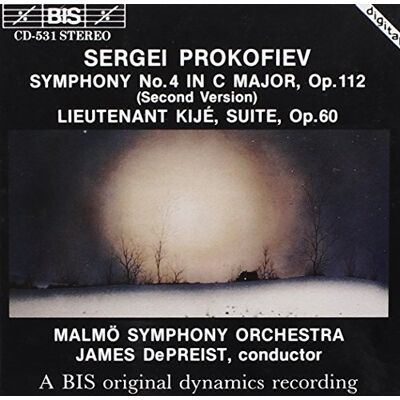 Prokofiev: Symphony No.4 Op.112 (second version) Lt. Kijé Suite Op.60 Prokofiev: Symphony No.4 Op.112 (second version) Lt. Kijé Suite Op.60