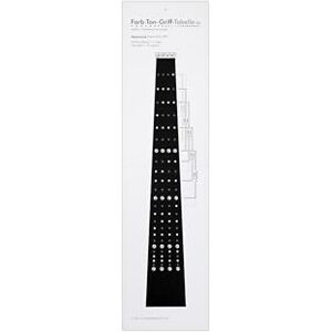 Gewa Savigny fingering chart for violin, colour-tone-fingering chart, showing 1st-4th position, can be attached to music stand, Made in Germany Gewa Savigny fingering chart for violin, colour-tone-fingering chart, showing 1st-4th position, can be attached to music stand, Made in Germany